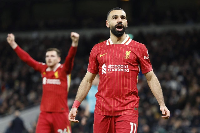 Mãn nhãn trận cầu 9 bàn, Liverpool "vùi dập" Tottenham vững ngôi đầu