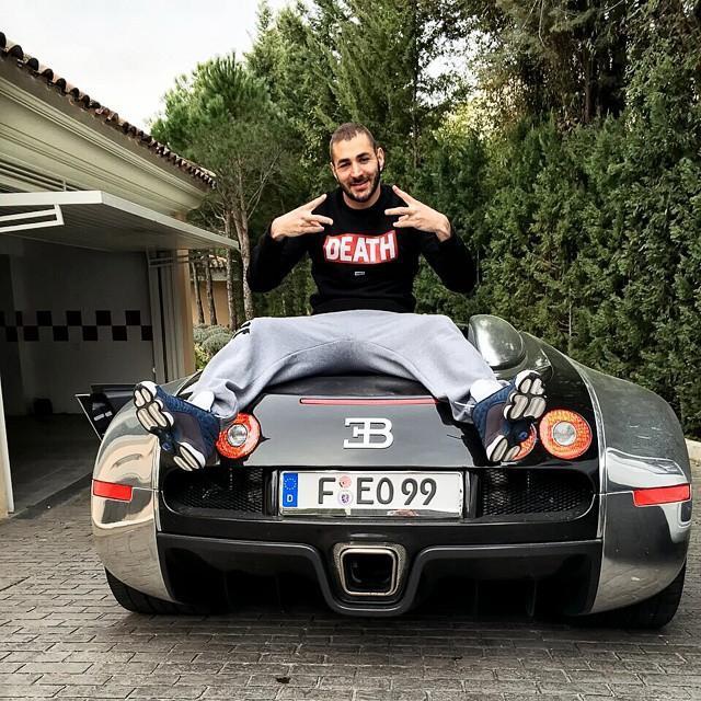 Bộ sưu tập xế hộp hàng trăm tỷ đồng của Karim Benzema